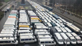 Transportatorii se solidarizează cu agricultorii. O coloană de mijloace de transport va semnaliza astăzi în centrul Chișinăului